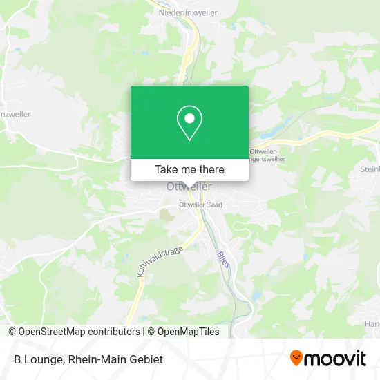 B Lounge map