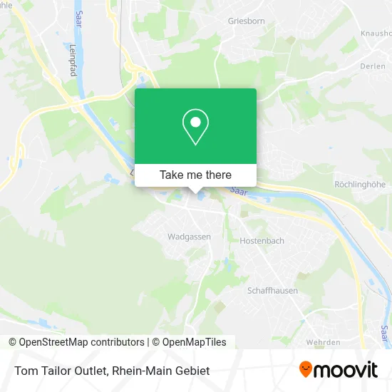 Tom Tailor Outlet map