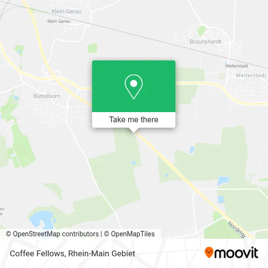 Coffee Fellows map