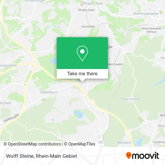 Wolff Steine map
