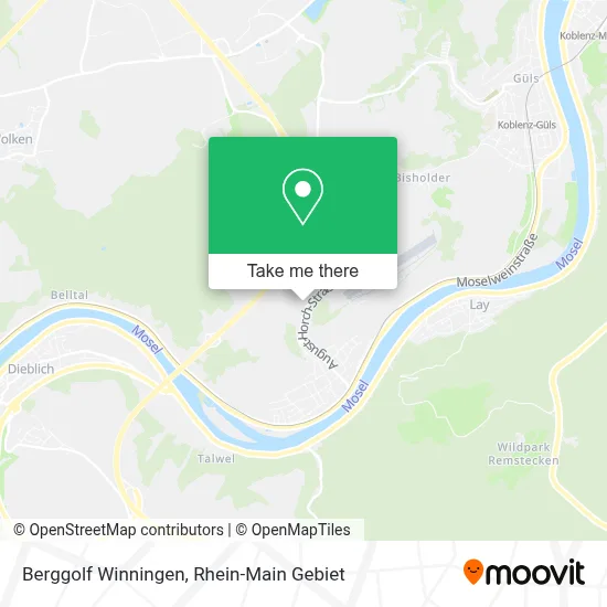 Berggolf Winningen map