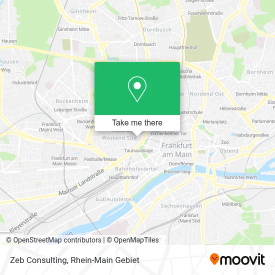 Zeb Consulting map