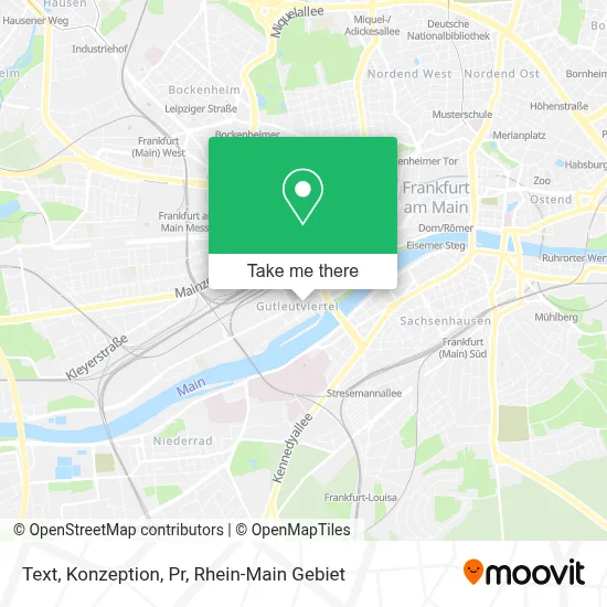 Text, Konzeption, Pr map
