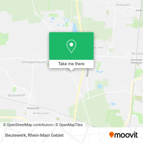 Beutewerk map