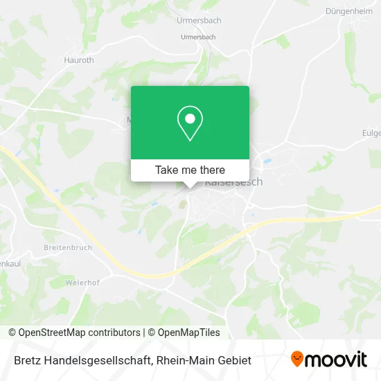 Bretz Handelsgesellschaft map