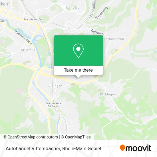 Autohandel Rittersbacher map