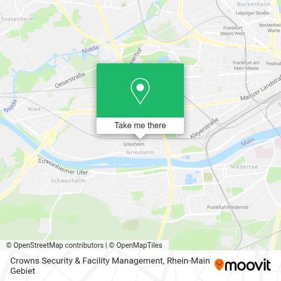 Crowns Security & Facility Management map