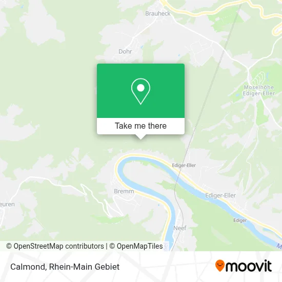 Calmond map