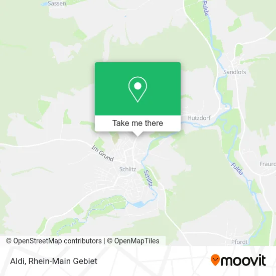 Aldi map