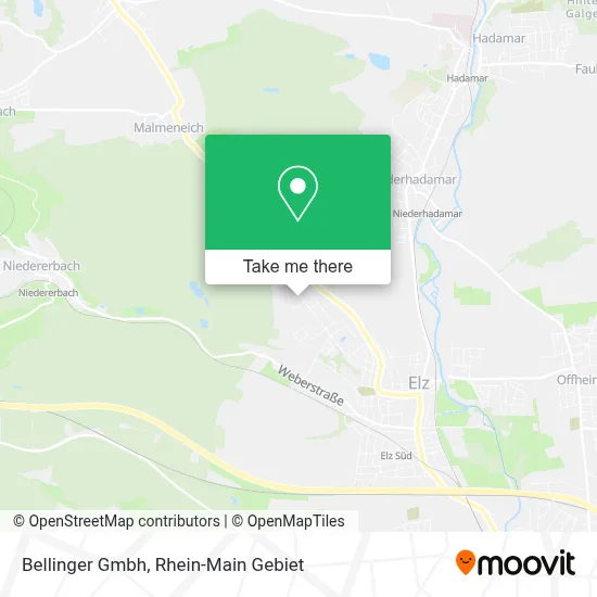 Bellinger Gmbh map