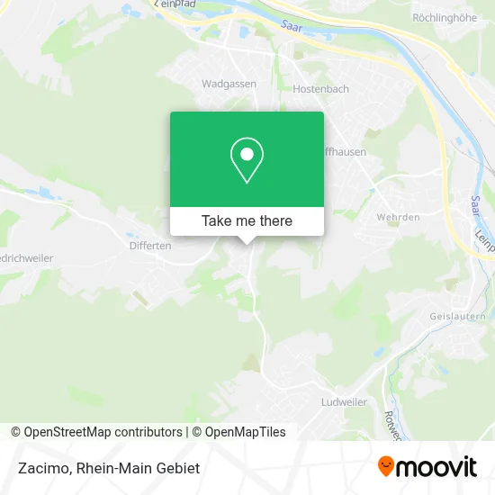 Zacimo map