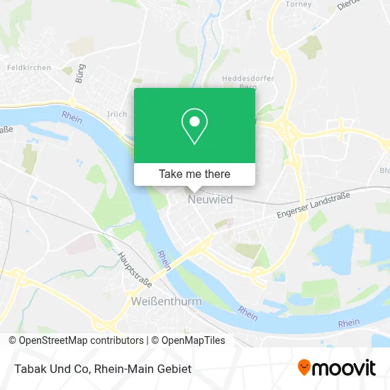 Tabak Und Co map