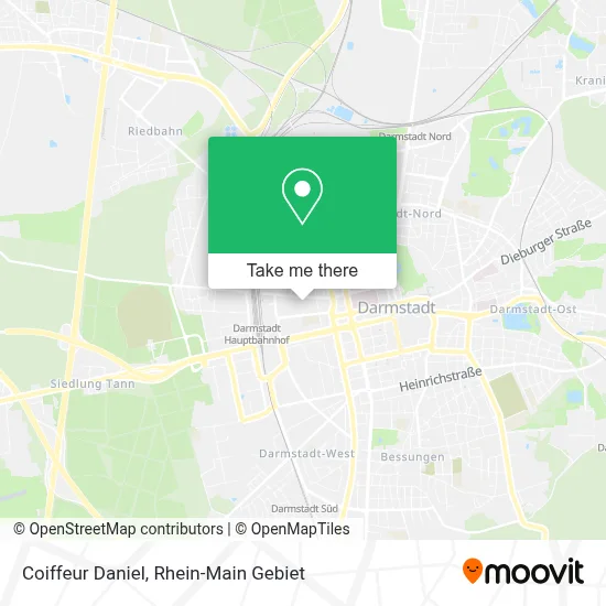 Coiffeur Daniel map