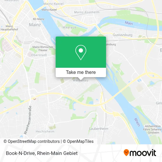 Book-N-Drive map