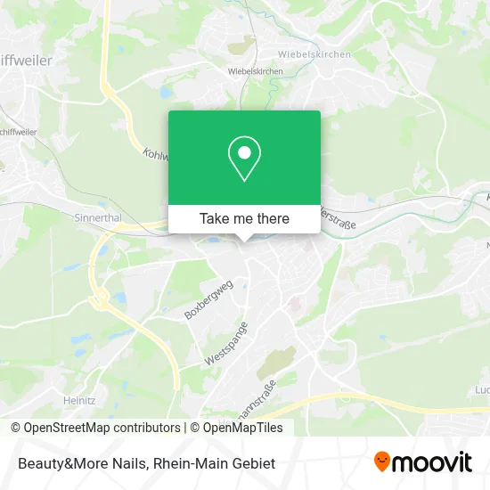 Beauty&More Nails map