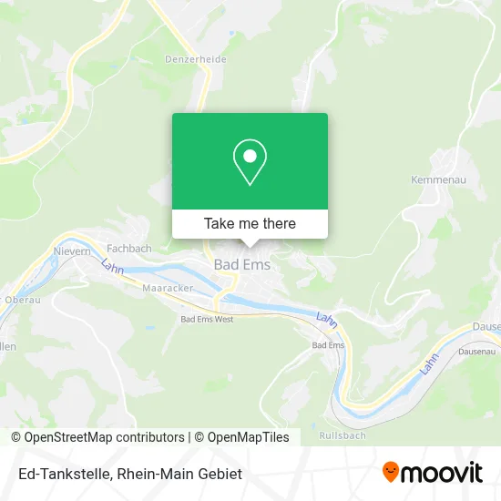Ed-Tankstelle map