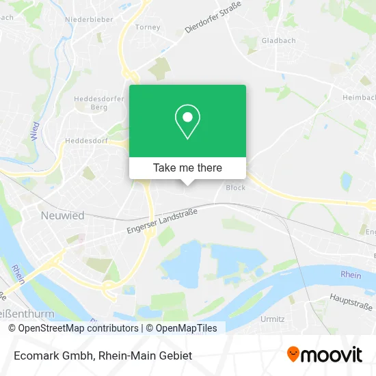 Ecomark Gmbh map