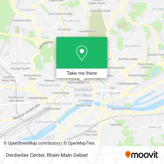 Derdiedas Center map