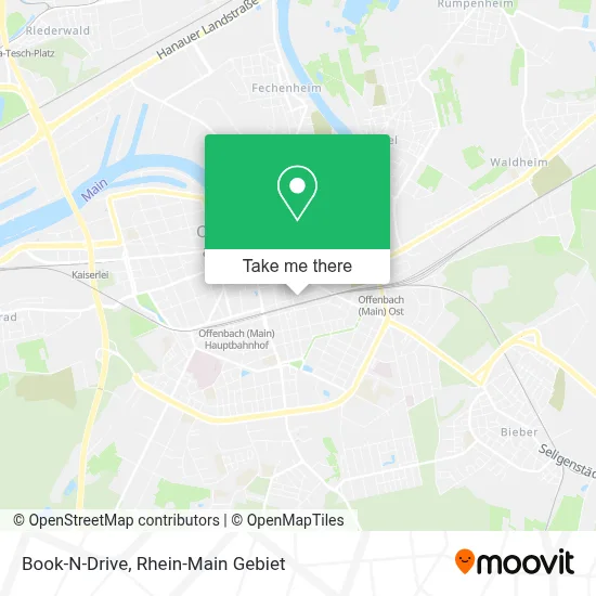 Book-N-Drive map
