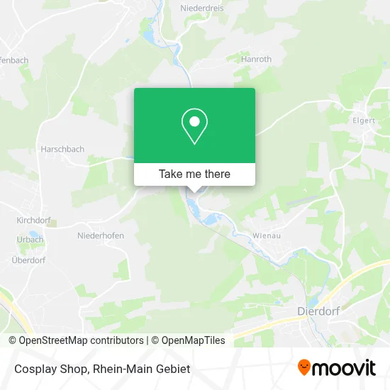 Cosplay Shop map