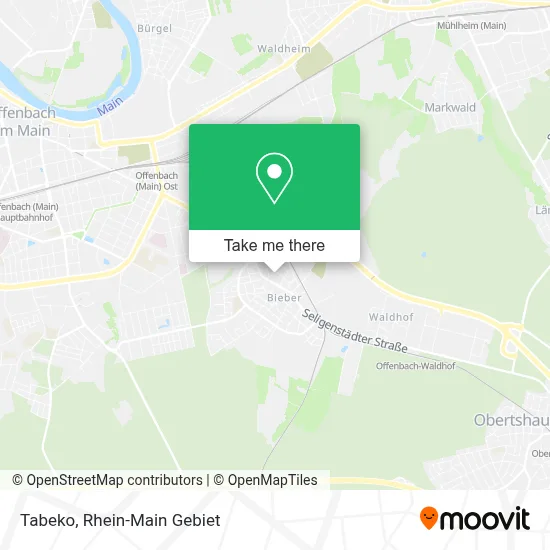 Tabeko map