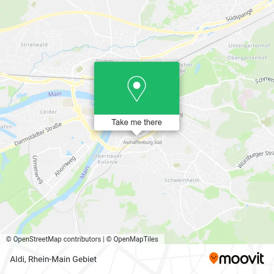 Aldi map