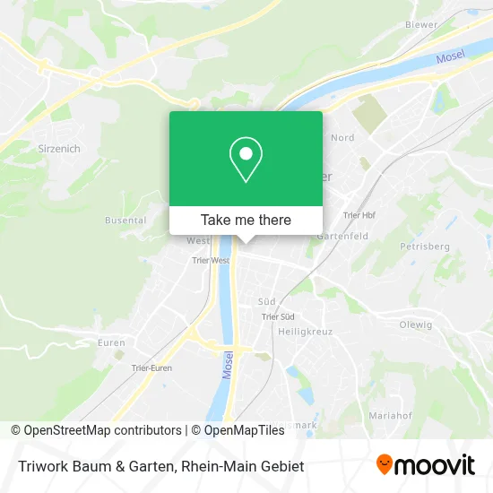 Triwork Baum & Garten map