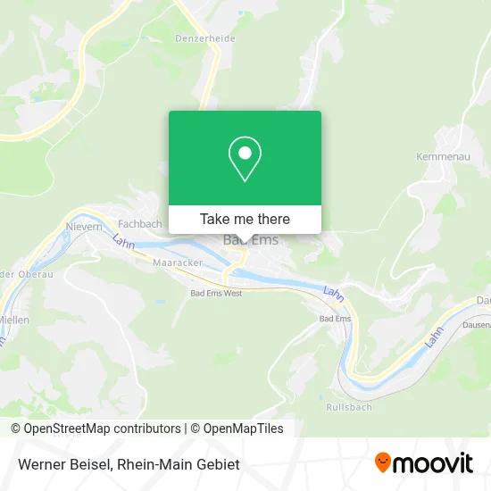 Werner Beisel map