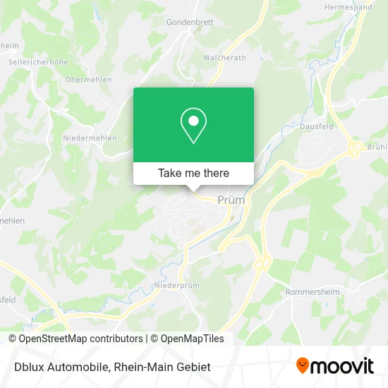 Dblux Automobile map