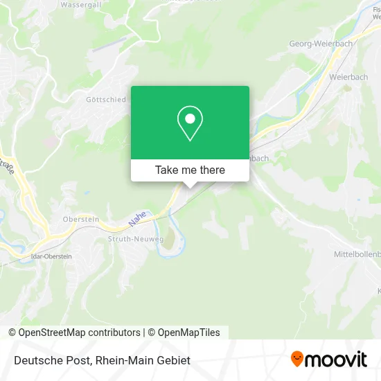 Deutsche Post map