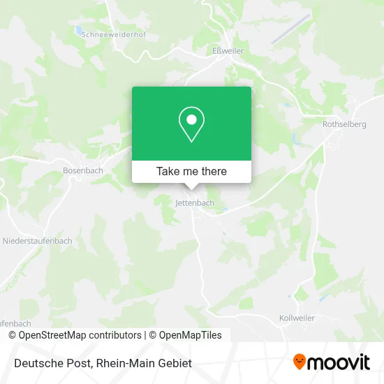 Deutsche Post map