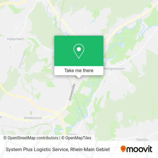 System Plus Logistic Service map