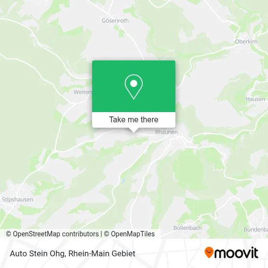 Auto Stein Ohg map