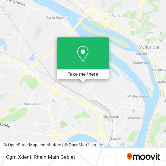 Cgm Xdent map
