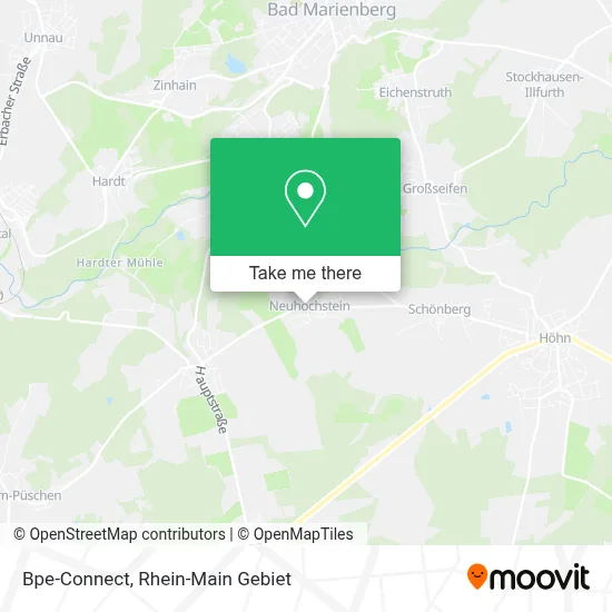 Bpe-Connect map