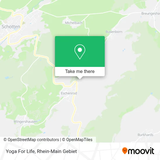 Yoga For Life map