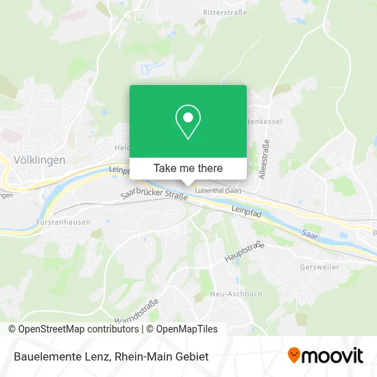 Bauelemente Lenz map