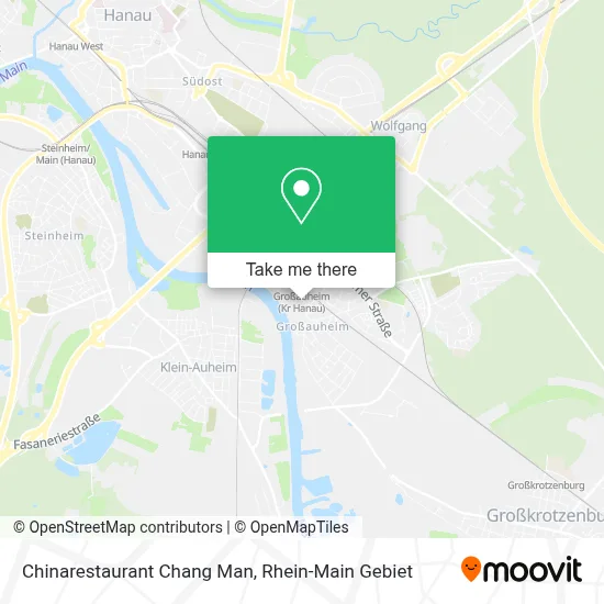 Chinarestaurant Chang Man map
