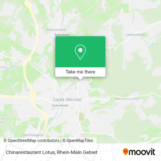Chinarestaurant Lotus map
