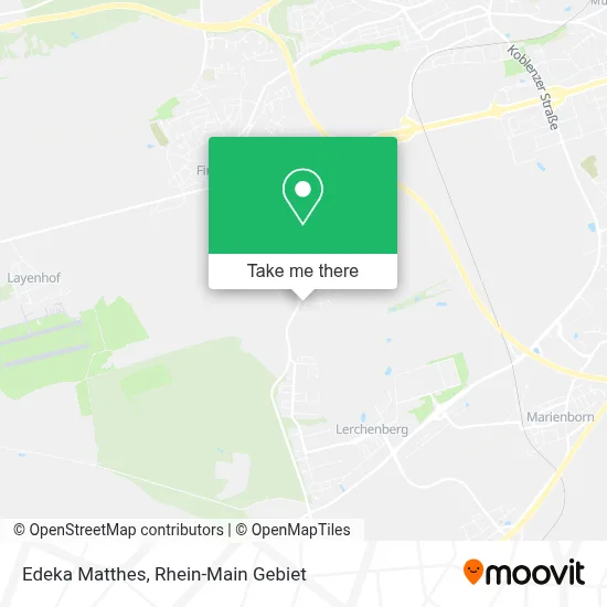 Edeka Matthes map