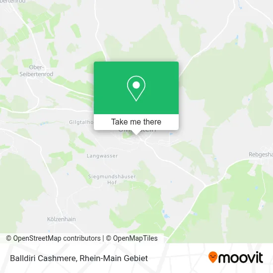 Balldiri Cashmere map