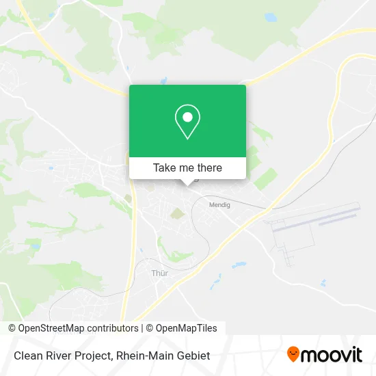 Clean River Project map