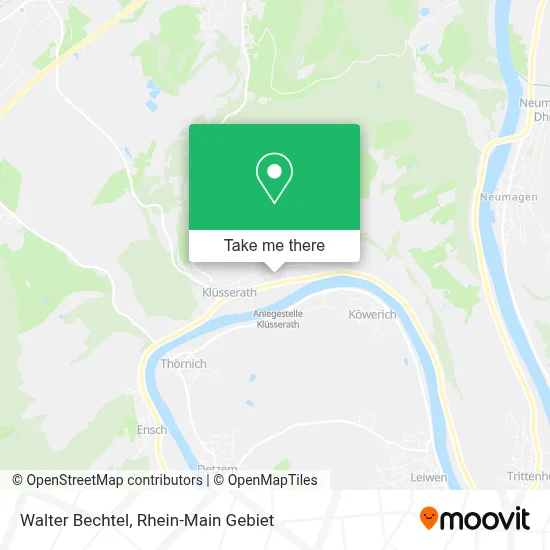Walter Bechtel map
