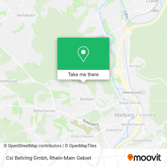 Csl Behring Gmbh map