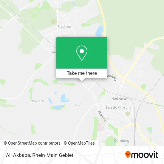 Ali Akbaba map