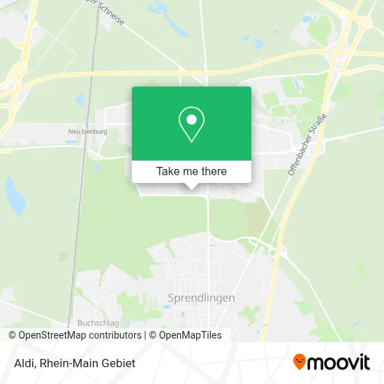 Aldi map