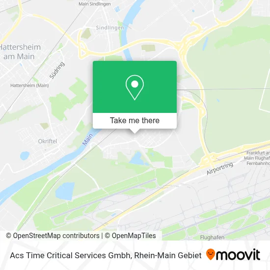 Acs Time Critical Services Gmbh map