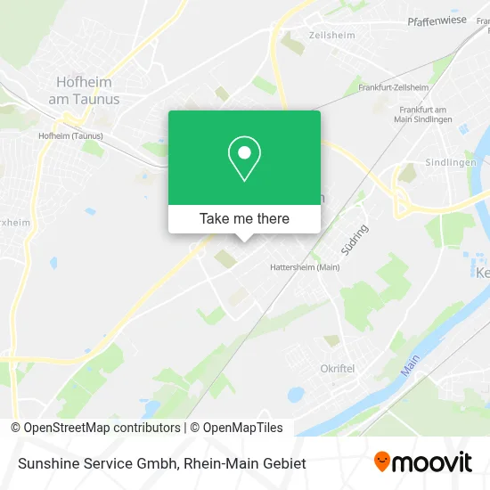 Sunshine Service Gmbh map