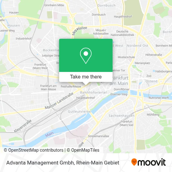 Advanta Management Gmbh map