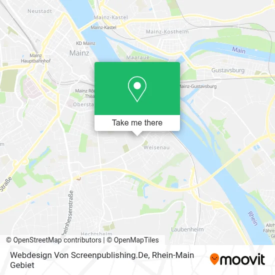 Webdesign Von Screenpublishing.De map